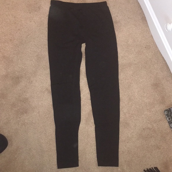 Francesca's Collections Pants - Black fleece lined leggings- LAST PAIR